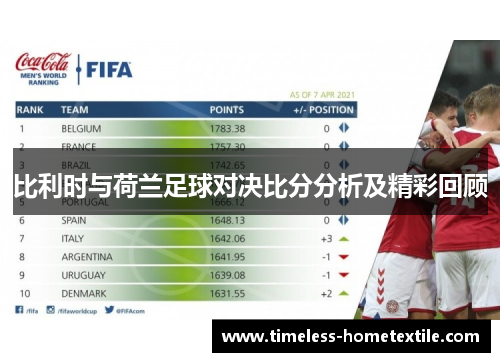 比利时与荷兰足球对决比分分析及精彩回顾